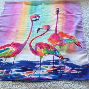 Ellen Negley  Flamingo Scarf